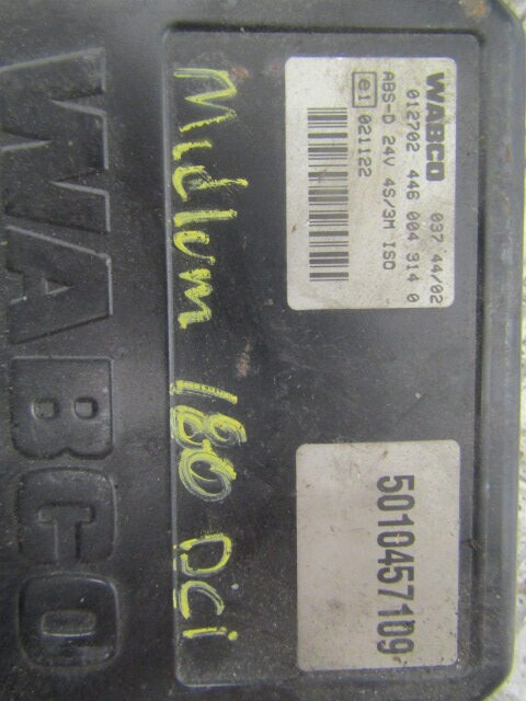 RENAULT MIDLUM DCI ABS WABCO CONTROL UNIT P/NO 446004/5010457109 - Elektrik sistemi - Kamyon: fotoğraf 2 RENAULT MIDLUM DCI ABS WABCO CONTROL UNIT P/NO 446004/5010457109 - Elektrik sistemi - Kamyon: fotoğraf 2