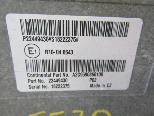 VOLVO FE EURO 6 ADBLU ECU P/NO 22449430 / A2C9590860100 - Yönetim bloku - Kamyon: fotoğraf 2 VOLVO FE EURO 6 ADBLU ECU P/NO 22449430 / A2C9590860100 - Yönetim bloku - Kamyon: fotoğraf 2