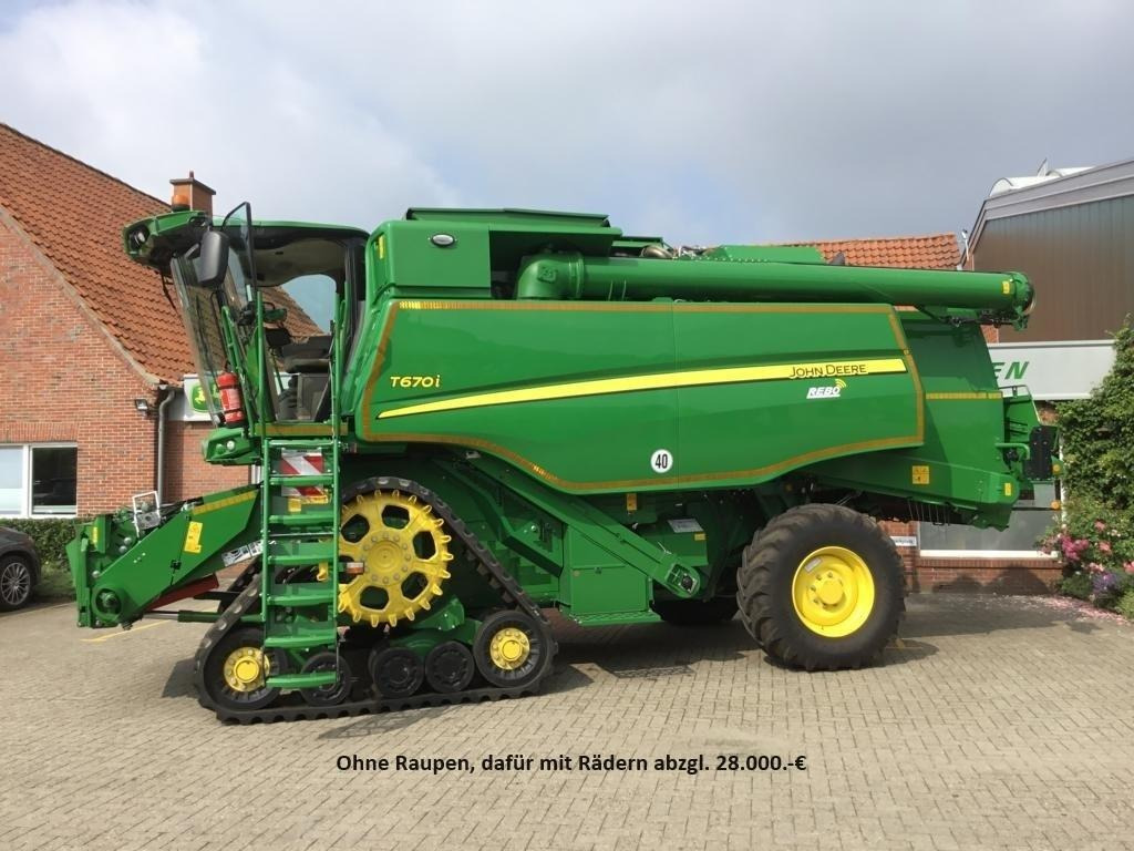 John Deere MÄHDRESCHER T670 LL - Biçerdöver: fotoğraf 1 John Deere MÄHDRESCHER T670 LL - Biçerdöver: fotoğraf 1