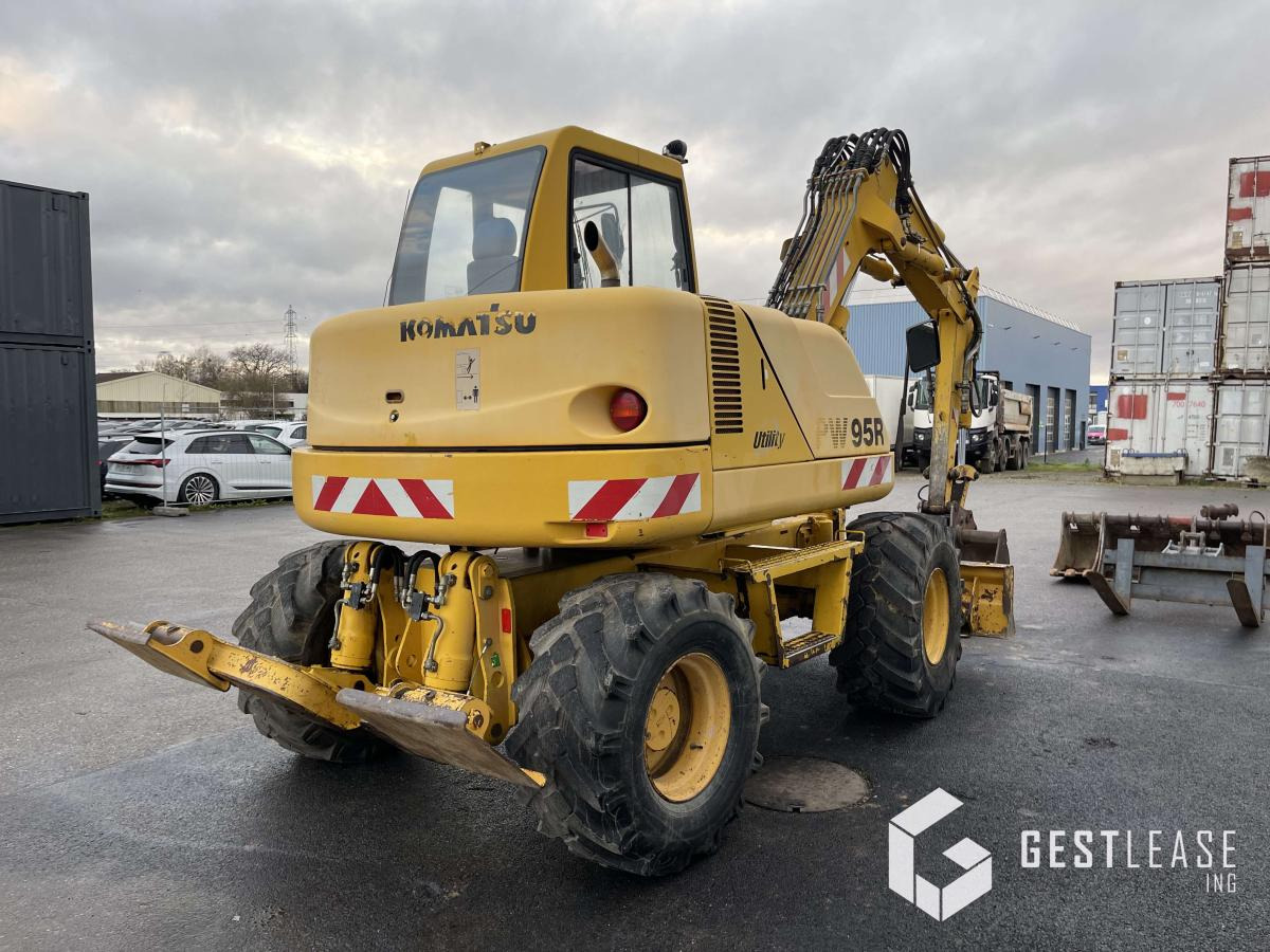 Komatsu PW95 - Tekerlekli ekskavatör: fotoğraf 3 Komatsu PW95 - Tekerlekli ekskavatör: fotoğraf 3