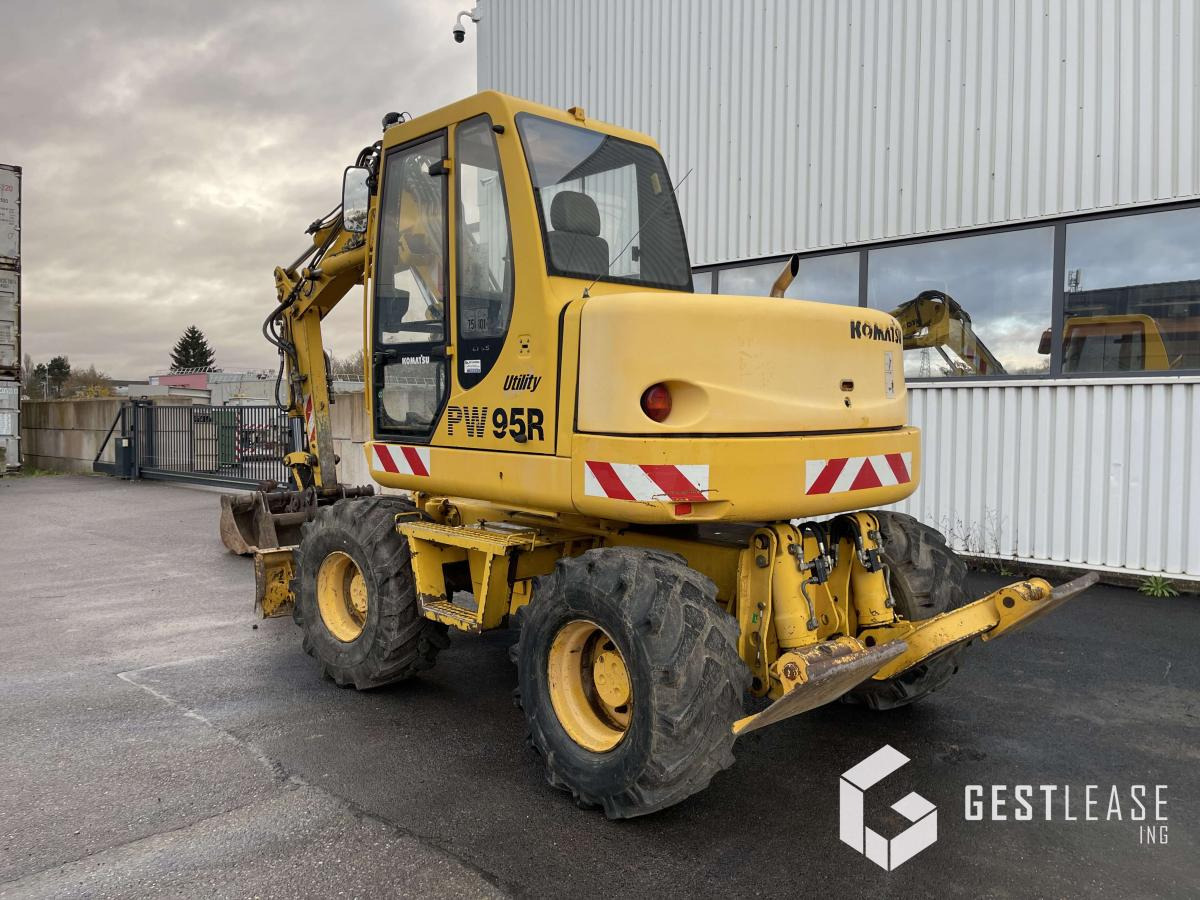 Komatsu PW95 - Tekerlekli ekskavatör: fotoğraf 4 Komatsu PW95 - Tekerlekli ekskavatör: fotoğraf 4