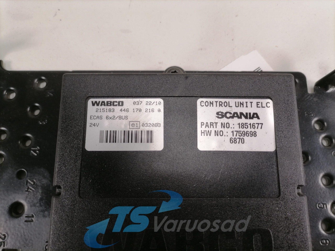 Scania Ecu, ECAS 1851677 - Yönetim bloku - Kamyon: fotoğraf 4 Scania Ecu, ECAS 1851677 - Yönetim bloku - Kamyon: fotoğraf 4