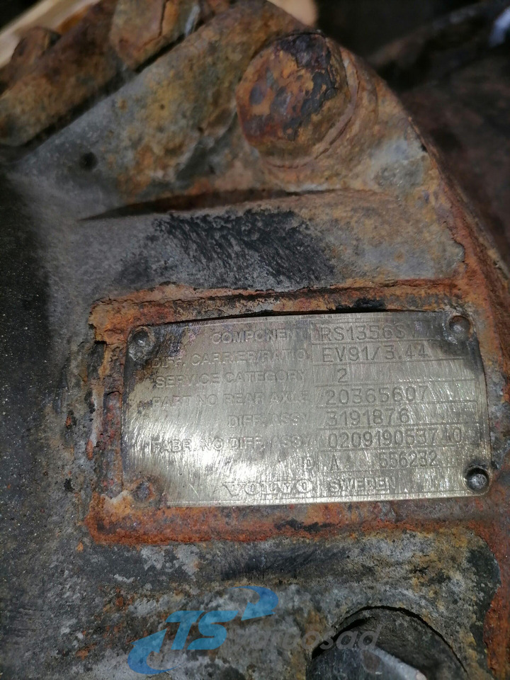 Volvo Axel gear RS1356SV - Yürüyüş motoru - Kamyon: fotoğraf 5 Volvo Axel gear RS1356SV - Yürüyüş motoru - Kamyon: fotoğraf 5