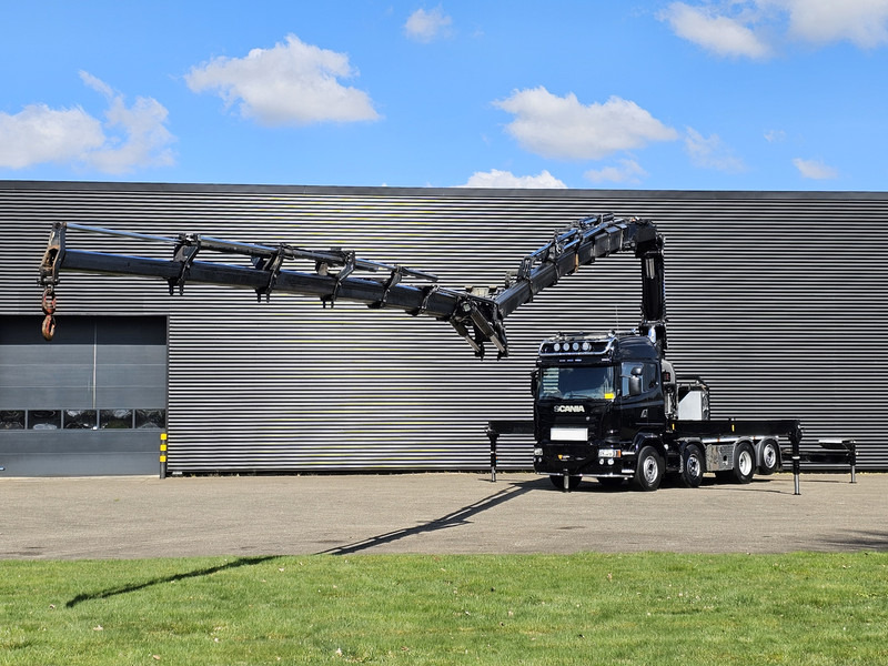 Scania R490 8x2 / HMF 85 T/M CRANE + WINCH + JIB - Çekici: fotoğraf 5 Scania R490 8x2 / HMF 85 T/M CRANE + WINCH + JIB - Çekici: fotoğraf 5