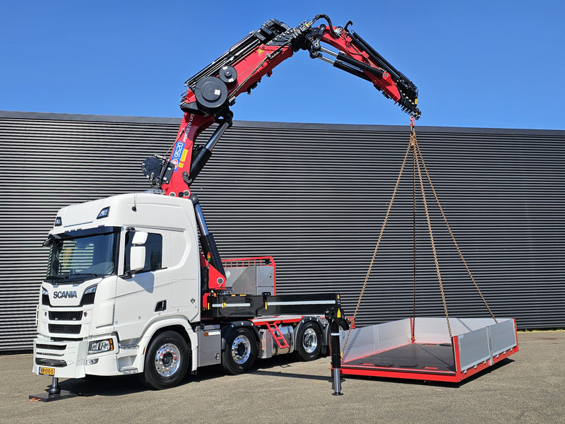 Scania R590 8x2*6 HMF 9520 + JiB + WINCH / TRACTOR / - Çekici: fotoğraf 2 Scania R590 8x2*6 HMF 9520 + JiB + WINCH / TRACTOR / - Çekici: fotoğraf 2