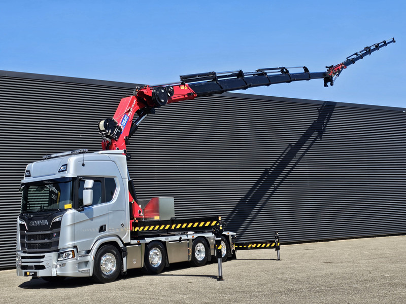 Scania R660 8x2*6 / HMF 95 t/m + JIB / LIER / KRAAN TREKKER - Çekici: fotoğraf 1 Scania R660 8x2*6 / HMF 95 t/m + JIB / LIER / KRAAN TREKKER - Çekici: fotoğraf 1