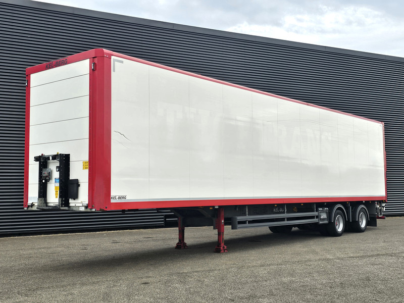 KEL-BERG STEERING AXLE / LIFT AXLE / TAIL LIFT - Kapalı karoser dorse: fotoğraf 1 KEL-BERG STEERING AXLE / LIFT AXLE / TAIL LIFT - Kapalı karoser dorse: fotoğraf 1