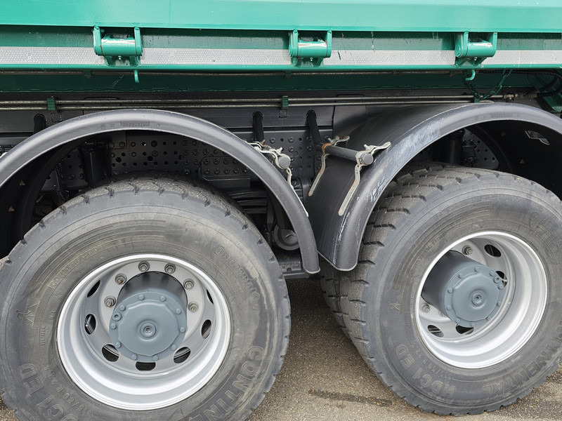 Damperli kamyon, Vinçli kamyon Mercedes-Benz AROCS 4145 / 8X6 / TIPPER + HMF CRANE: fotoğraf 12