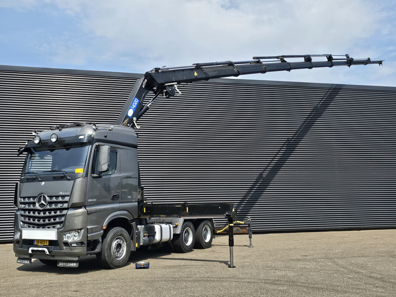 Mercedes-Benz Arocs 2658 6x4 / HMF 40 t/m - 21.3 mtr / WINCH - Vinçli kamyon: fotoğraf 1 Mercedes-Benz Arocs 2658 6x4 / HMF 40 t/m - 21.3 mtr / WINCH - Vinçli kamyon: fotoğraf 1