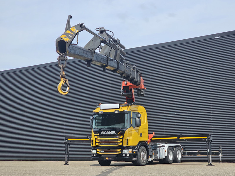 Scania G400 6x2 / PALFINGER PK 60002 / WINCH / BALLAST - Vinçli kamyon: fotoğraf 4 Scania G400 6x2 / PALFINGER PK 60002 / WINCH / BALLAST - Vinçli kamyon: fotoğraf 4