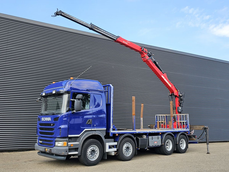 Scania G440 / RETARDER / 8x4 / PALFINGER-EPSILON CRANE - Vinçli kamyon: fotoğraf 1 Scania G440 / RETARDER / 8x4 / PALFINGER-EPSILON CRANE - Vinçli kamyon: fotoğraf 1