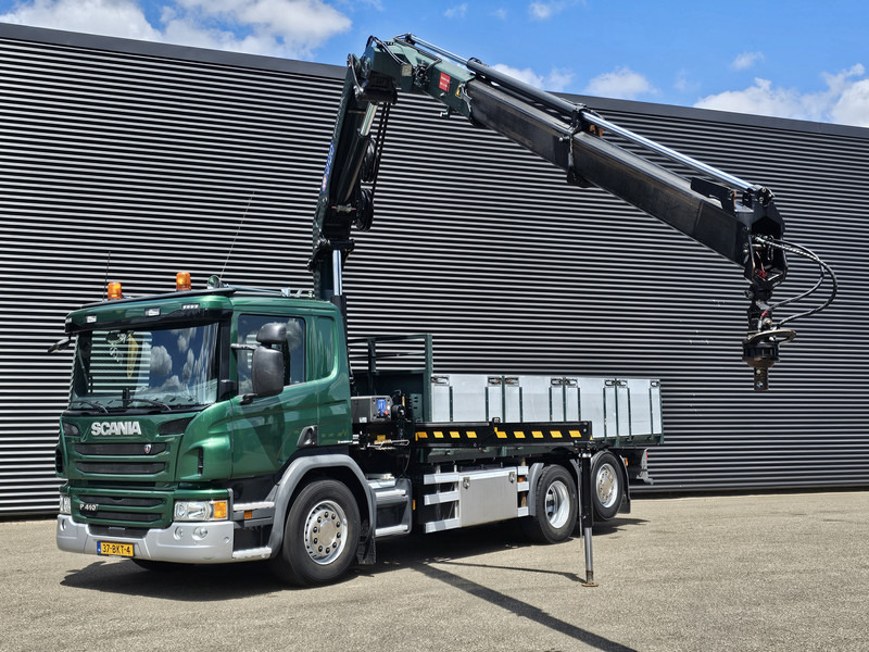 Scania P410 / 6X2-4 / 21 t/m CRANE / KRAN - Vinçli kamyon: fotoğraf 2 Scania P410 / 6X2-4 / 21 t/m CRANE / KRAN - Vinçli kamyon: fotoğraf 2