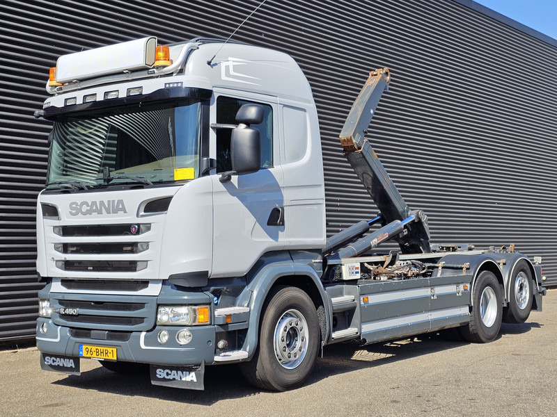 Scania R450 6x2*4 / EURO 6 / VDL HOOKLIFT - Kancalı yükleyici kamyon: fotoğraf 1 Scania R450 6x2*4 / EURO 6 / VDL HOOKLIFT - Kancalı yükleyici kamyon: fotoğraf 1