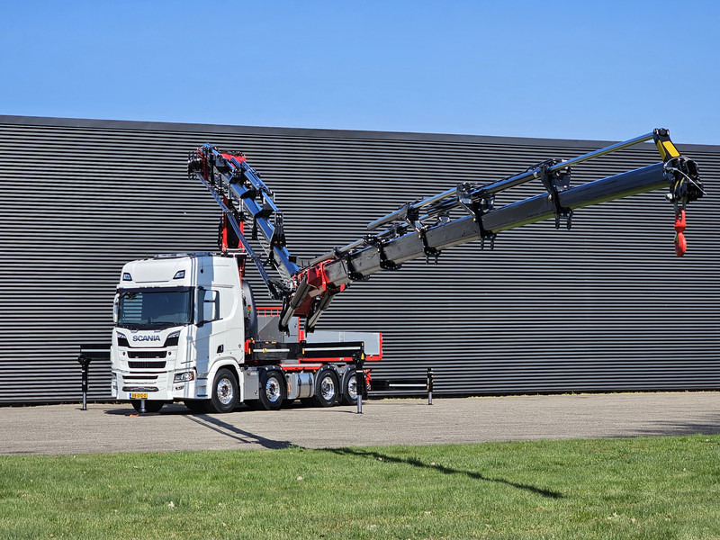 Scania R590 8x2*6 HMF 9520 + JiB + WINCH / TRACTOR / - Vinçli kamyon: fotoğraf 5 Scania R590 8x2*6 HMF 9520 + JiB + WINCH / TRACTOR / - Vinçli kamyon: fotoğraf 5