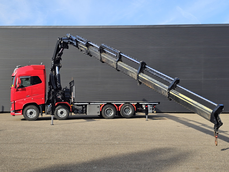Volvo FH 16.650 8x4 / HIAB 105 t/m CRANE / KRAN - Sal/ Açık kasa kamyon, Vinçli kamyon: fotoğraf 3 Volvo FH 16.650 8x4 / HIAB 105 t/m CRANE / KRAN - Sal/ Açık kasa kamyon, Vinçli kamyon: fotoğraf 3