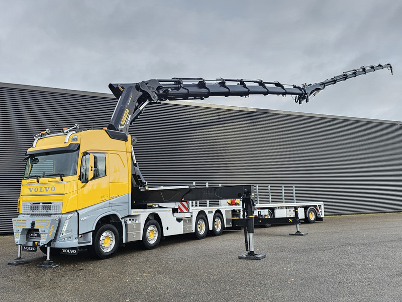 Volvo FH 540 8x4 / PALFINGER 165 TEC 7 + PJ300 / WINCH - Sal/ Açık kasa kamyon, Vinçli kamyon: fotoğraf 1 Volvo FH 540 8x4 / PALFINGER 165 TEC 7 + PJ300 / WINCH - Sal/ Açık kasa kamyon, Vinçli kamyon: fotoğraf 1