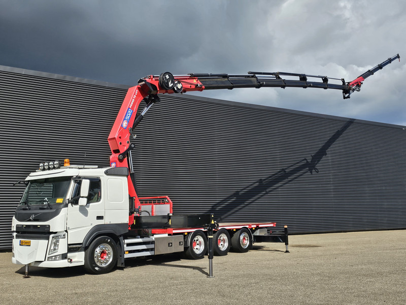 Volvo FM 500 8x4*4 / HMF 5020 K6 + JIB K4 / CRANE - KRAN - Sal/ Açık kasa kamyon, Vinçli kamyon: fotoğraf 1 Volvo FM 500 8x4*4 / HMF 5020 K6 + JIB K4 / CRANE - KRAN - Sal/ Açık kasa kamyon, Vinçli kamyon: fotoğraf 1