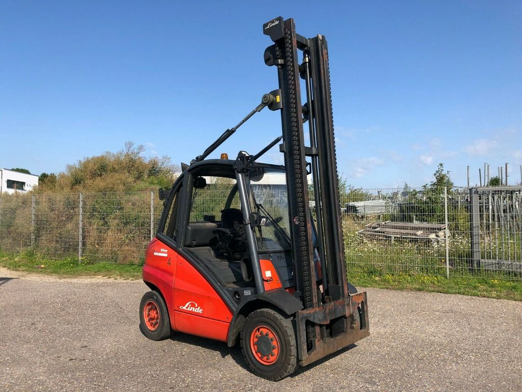Dizel forklift Linde H40D / Hubhöhe: 7m /: fotoğraf 6