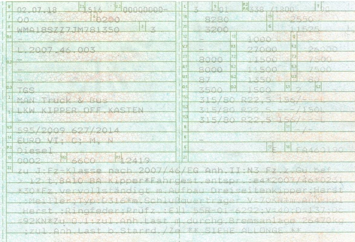 MAN 26.460 6x2 Meiller 3S. Kipper | Retarder | Klima - Damperli kamyon: fotoğraf 3 MAN 26.460 6x2 Meiller 3S. Kipper | Retarder | Klima - Damperli kamyon: fotoğraf 3