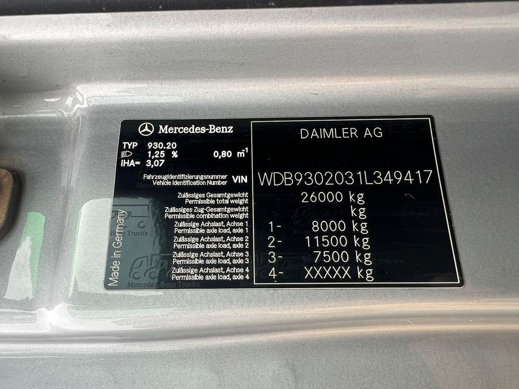 Mercedes-Benz 2541 6X2 Marrel Abroller Hydr. Verriegelung - Kancalı yükleyici kamyon: fotoğraf 4 Mercedes-Benz 2541 6X2 Marrel Abroller Hydr. Verriegelung - Kancalı yükleyici kamyon: fotoğraf 4