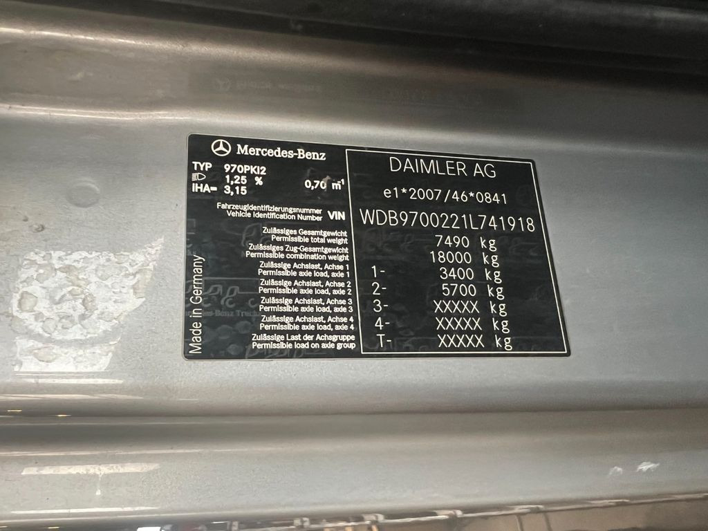 Mercedes-Benz 818 4X2 ROM Toilettenwagen guter Zustand - Vidanjör: fotoğraf 3 Mercedes-Benz 818 4X2 ROM Toilettenwagen guter Zustand - Vidanjör: fotoğraf 3