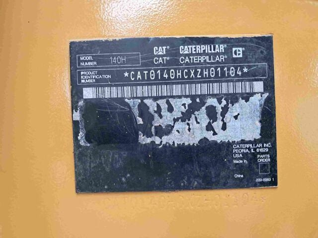 CAT 140H - Greyder: fotoğraf 5 CAT 140H - Greyder: fotoğraf 5
