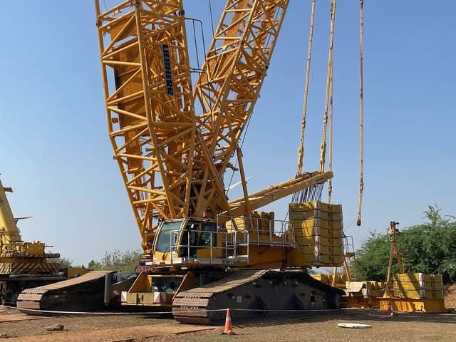 Liebherr LR1600/2 - Paletli vinç: fotoğraf 1 Liebherr LR1600/2 - Paletli vinç: fotoğraf 1