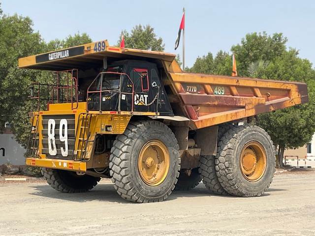 CAT 777D - Rijit kamyonu: fotoğraf 1 CAT 777D - Rijit kamyonu: fotoğraf 1