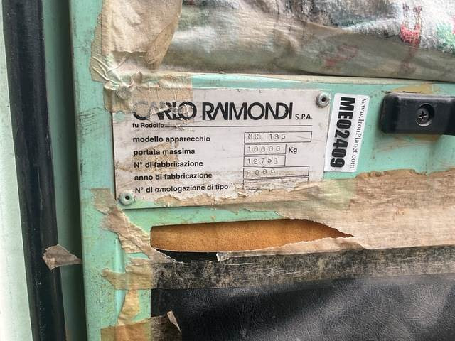 Carlo Raimondi MRT186 - Kule vinç: fotoğraf 5 Carlo Raimondi MRT186 - Kule vinç: fotoğraf 5