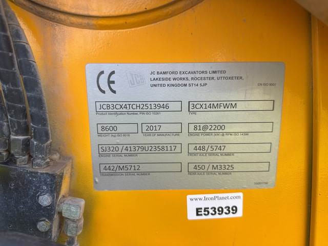 JCB 3CX - Iş makinesi: fotoğraf 5 JCB 3CX - Iş makinesi: fotoğraf 5