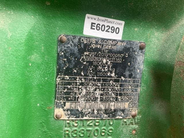 John Deere 8345R - Traktör: fotoğraf 5 John Deere 8345R - Traktör: fotoğraf 5
