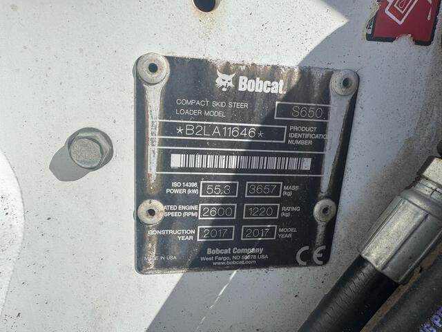 Bobcat S650 - Mini yükleyici: fotoğraf 4 Bobcat S650 - Mini yükleyici: fotoğraf 4