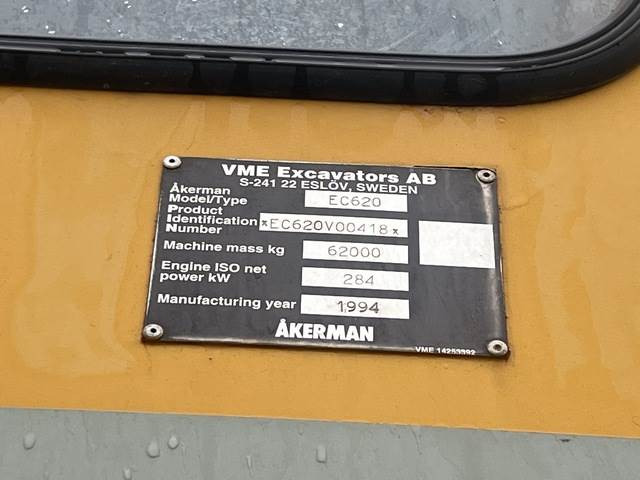 Åkerman EC620 - Yıkım ekskavatör: fotoğraf 5 Åkerman EC620 - Yıkım ekskavatör: fotoğraf 5