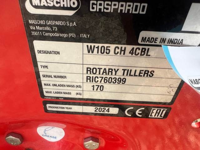 Maschio Gaspardo W105 CH 4CBL - Rotovatör: fotoğraf 5 Maschio Gaspardo W105 CH 4CBL - Rotovatör: fotoğraf 5