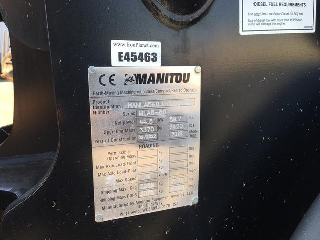 Manitou MLA5-60 H-Z - Tekerlekli yükleyici: fotoğraf 5 Manitou MLA5-60 H-Z - Tekerlekli yükleyici: fotoğraf 5