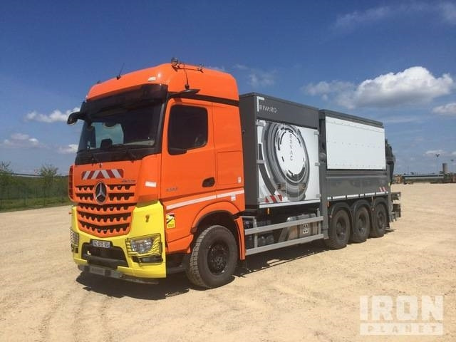 Rivard - Mercedes-Benz EXVAC - Arocs 3253 8x4 - Vidanjör: fotoğraf 1 Rivard - Mercedes-Benz EXVAC - Arocs 3253 8x4 - Vidanjör: fotoğraf 1