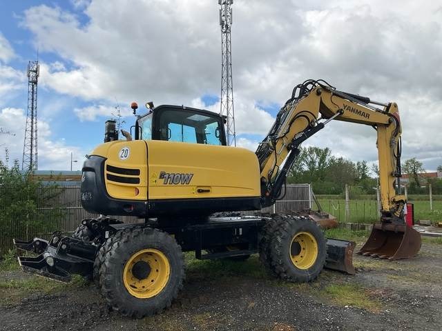 Yanmar B110W - Tekerlekli ekskavatör: fotoğraf 3 Yanmar B110W - Tekerlekli ekskavatör: fotoğraf 3