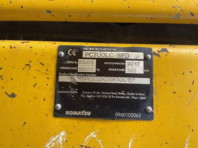 Komatsu PC700LC-8EO - Paletli ekskavatör: fotoğraf 5 Komatsu PC700LC-8EO - Paletli ekskavatör: fotoğraf 5
