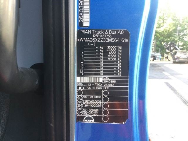 MAN TGX26.480 - Vinçli kamyon: fotoğraf 5 MAN TGX26.480 - Vinçli kamyon: fotoğraf 5