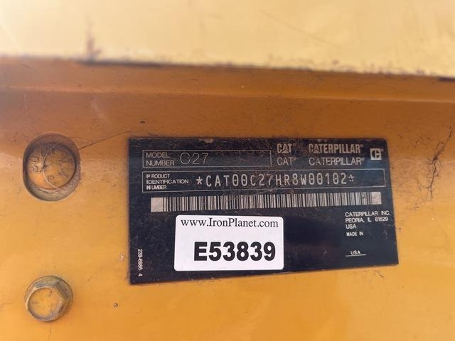 CAT C27 - Elektrikli jeneratör: fotoğraf 5 CAT C27 - Elektrikli jeneratör: fotoğraf 5