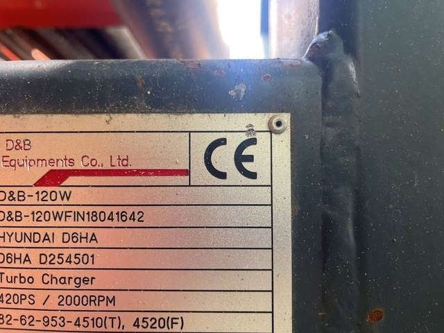 Burgu makinesi Hanjin D&B 120W: fotoğraf 6