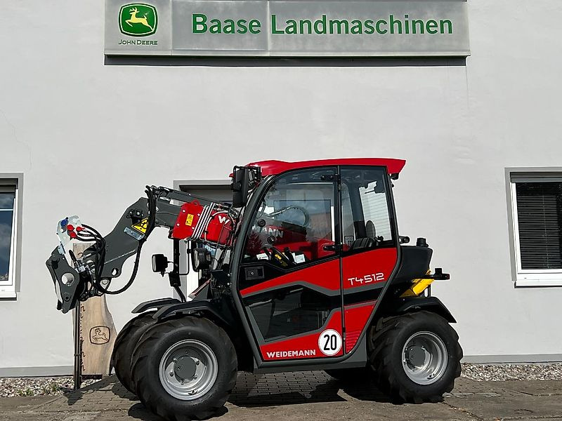 Weidemann T4512 EURO-Aufnahme + Breitreifen - Teleskopik yükleyici: fotoğraf 1 Weidemann T4512 EURO-Aufnahme + Breitreifen - Teleskopik yükleyici: fotoğraf 1