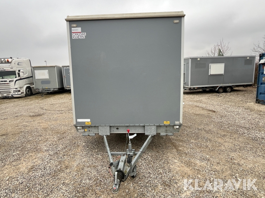 Letvogn med dobbelt toilet og bad Scanvogn 1000 kg - Konut konteyneri: fotoğraf 2 Letvogn med dobbelt toilet og bad Scanvogn 1000 kg - Konut konteyneri: fotoğraf 2
