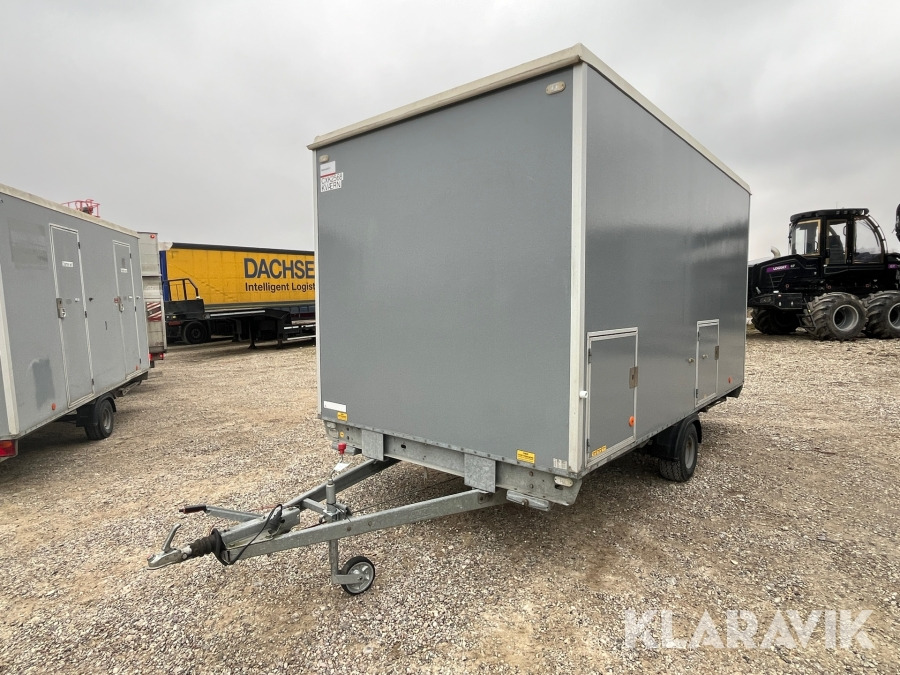 Letvogn med dobbelt toilet og bad Scanvogn 1000 kg - Konut konteyneri: fotoğraf 1 Letvogn med dobbelt toilet og bad Scanvogn 1000 kg - Konut konteyneri: fotoğraf 1
