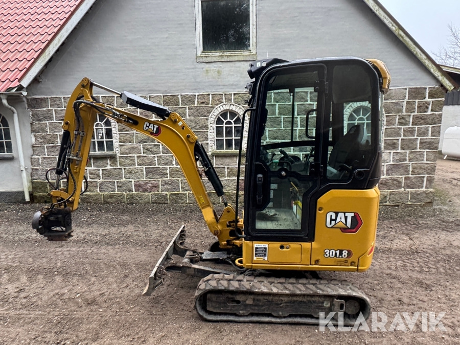 Minigraver Cat 301.8 - Ekskavatör: fotoğraf 5 Minigraver Cat 301.8 - Ekskavatör: fotoğraf 5