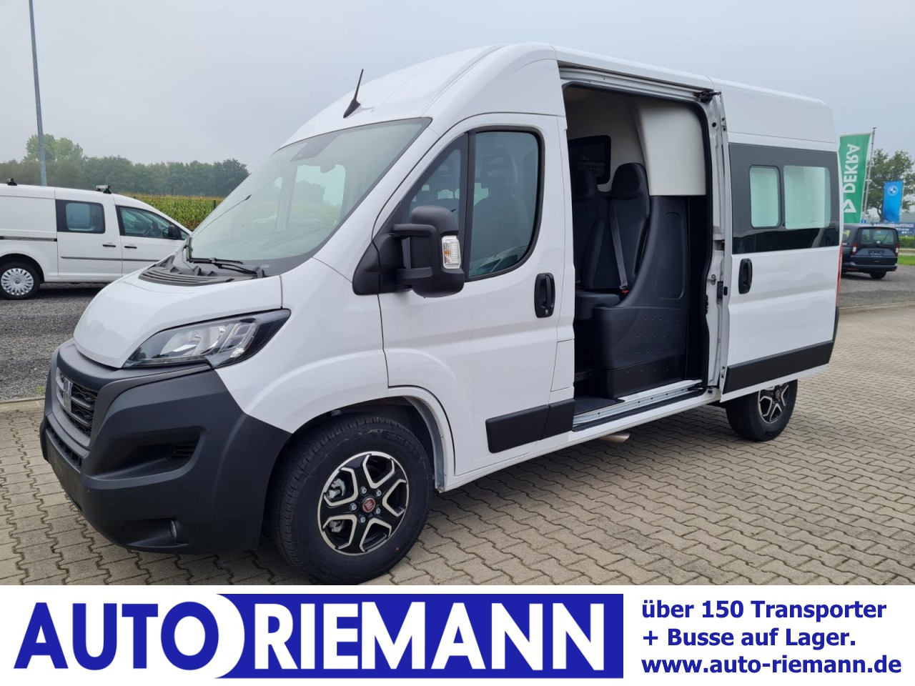 Fiat Ducato 35 Kasten Doka 7-Sitze 2x Schiebetür Maxi L2H2 - Panelvan, Çift kabin kamyonet: fotoğraf 1 Fiat Ducato 35 Kasten Doka 7-Sitze 2x Schiebetür Maxi L2H2 - Panelvan, Çift kabin kamyonet: fotoğraf 1