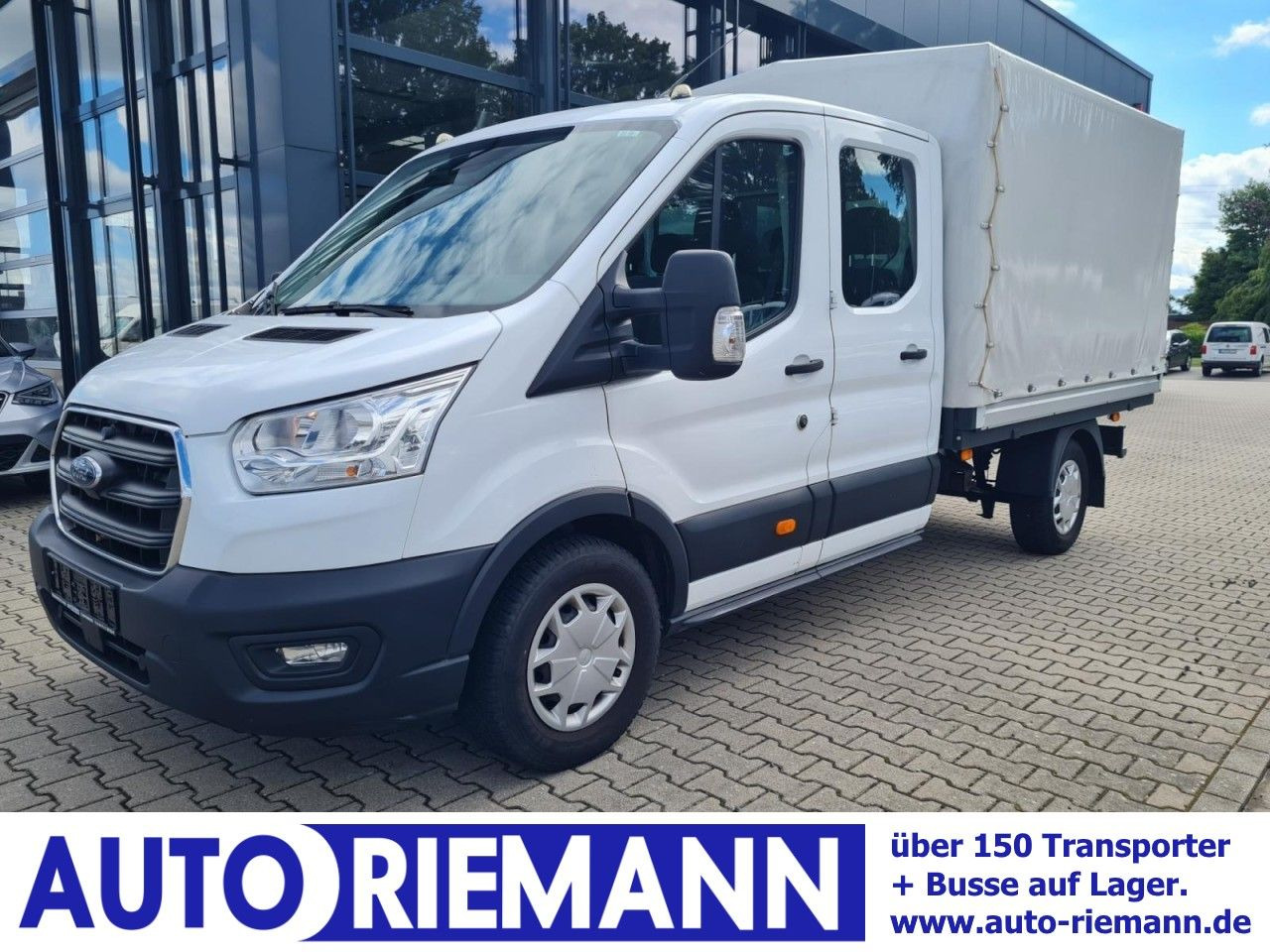 Ford Transit 350 DoKa Plane L3 Trend KLIMA TEMPOMAT - Tenteli kamyonet, Çift kabin kamyonet: fotoğraf 1 Ford Transit 350 DoKa Plane L3 Trend KLIMA TEMPOMAT - Tenteli kamyonet, Çift kabin kamyonet: fotoğraf 1