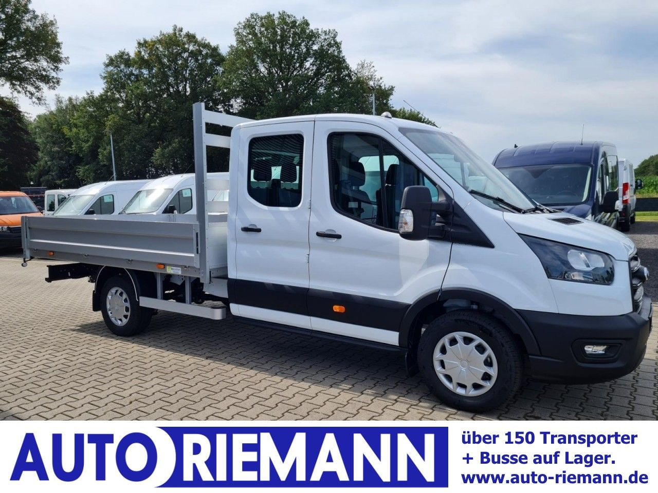 Ford Transit 350 Doka L3 L4 Trend RWD AHK KLIMA TEMPO - Açık kasa kamyonet: fotoğraf 1 Ford Transit 350 Doka L3 L4 Trend RWD AHK KLIMA TEMPO - Açık kasa kamyonet: fotoğraf 1