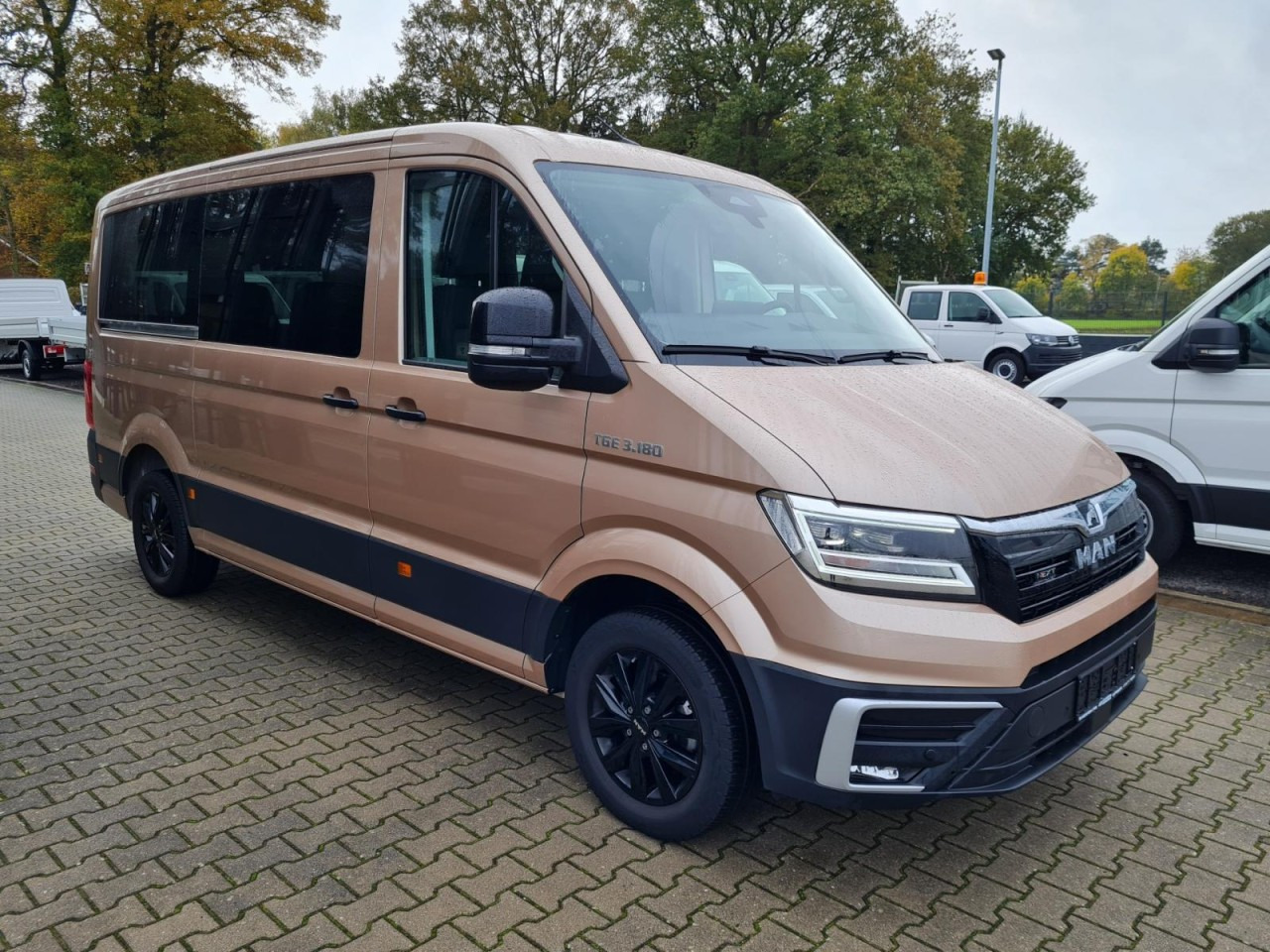Man TGE 3.180 TDi Kombi 9 Sitze ALU KAMERA LED LEDER Sonderumbau - Çift kabin kamyonet: fotoğraf 3 Man TGE 3.180 TDi Kombi 9 Sitze ALU KAMERA LED LEDER Sonderumbau - Çift kabin kamyonet: fotoğraf 3