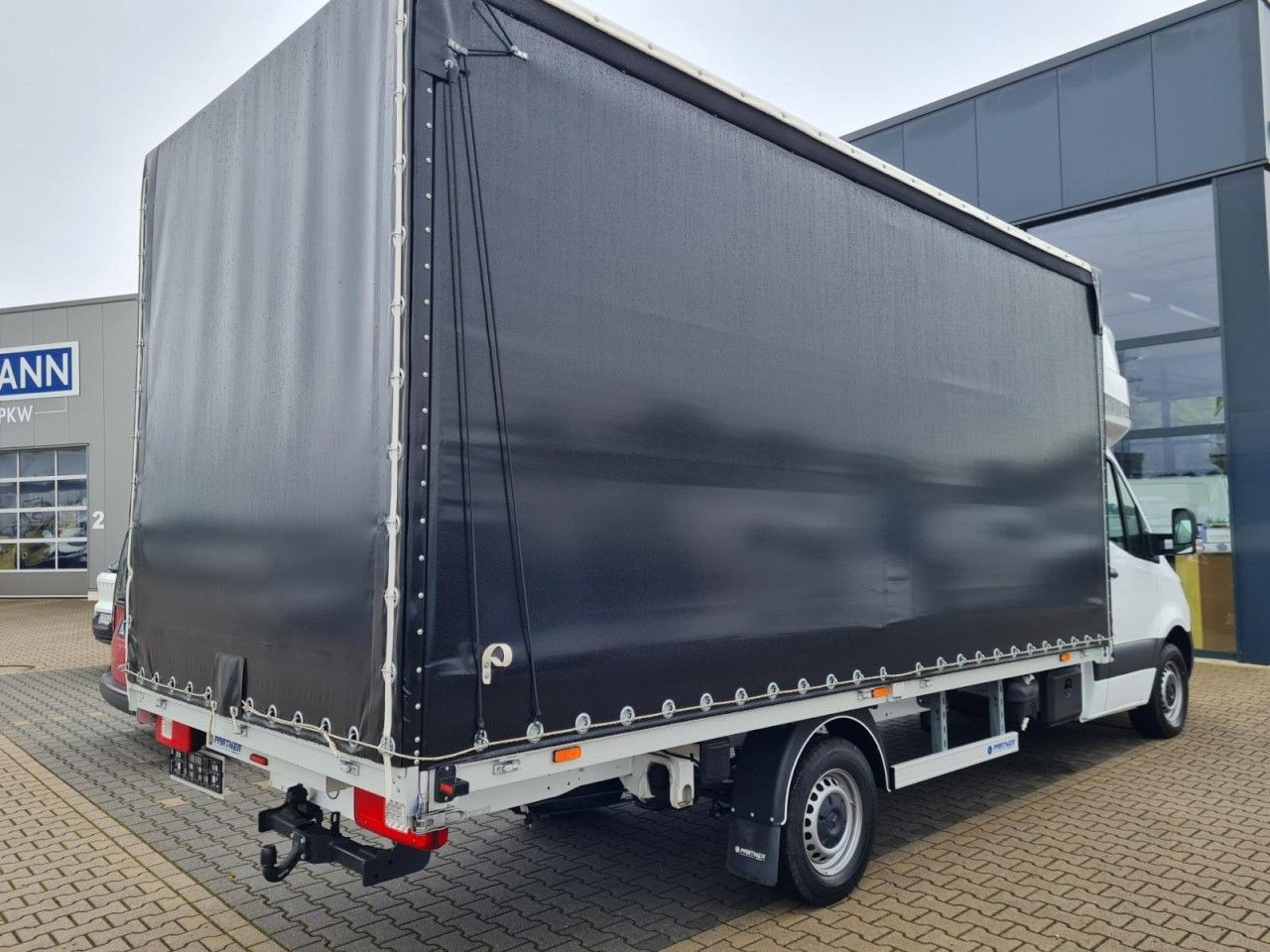 Mercedes-Benz Sprinter 317 AG Pritsche Schiebe Plane Schlafkab - Tenteli kamyonet: fotoğraf 4 Mercedes-Benz Sprinter 317 AG Pritsche Schiebe Plane Schlafkab - Tenteli kamyonet: fotoğraf 4
